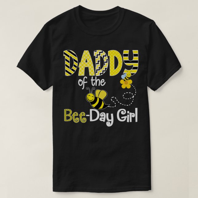 Biets födelsedagsmatchande familj Hive Party temem T Shirt (Design framsida)