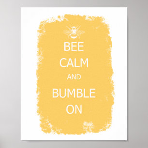 Biets lugn och bumble på poster