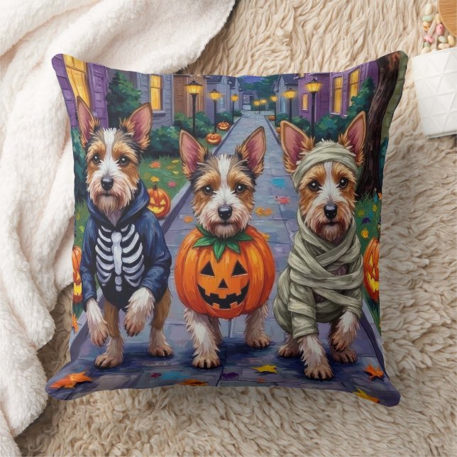 Biewer Terrier Halloweenkostym Kudde (Filt)