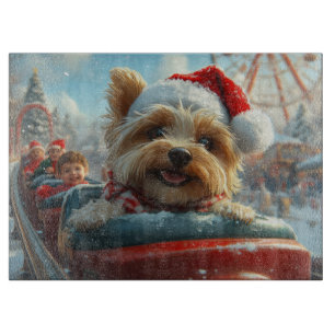 Biewer Terrier Hund Roller Underlägg jul