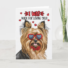 Biewer Terrier-Hund som är tillverkad för att över Helgkort