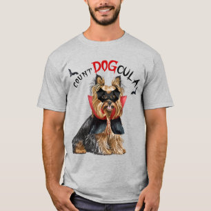 Biewer Terrier Hund Vampire Hund Funny Halloween T Shirt