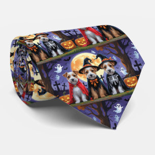 Biewer Terrier Hundar Pumpkin Halloween Funny Slips