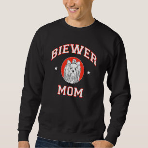 Biewer Terrier Mamma 1 Lång Ärmad Tröja