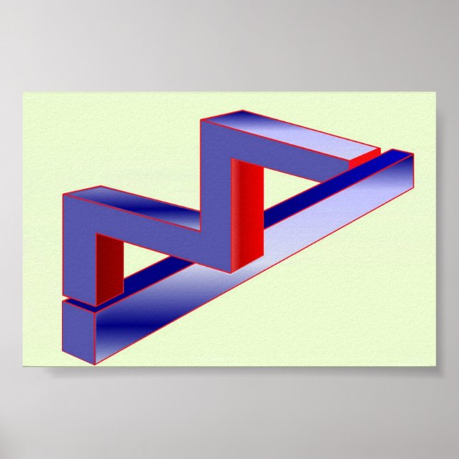 Bifall till Reutersvard II Poster (Framsidan)