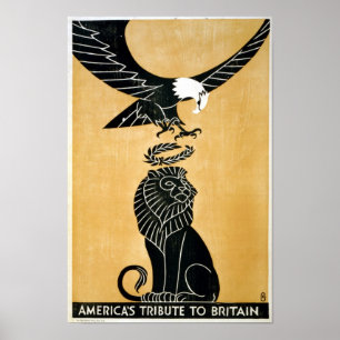 Bifall till Storbritannien Poster