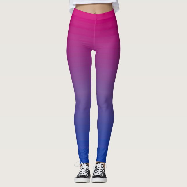 bifärger leggings (Framsida)