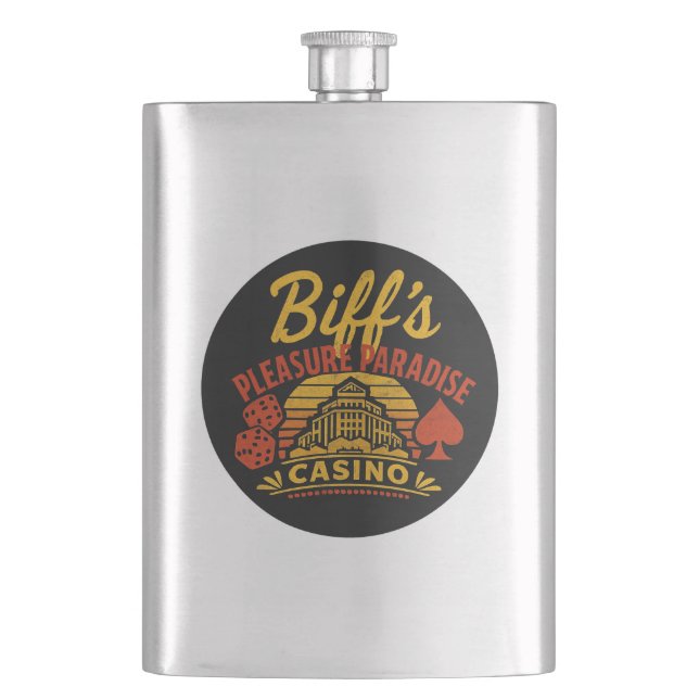 Biffs nöjesparadise fickplunta (Framsidan)