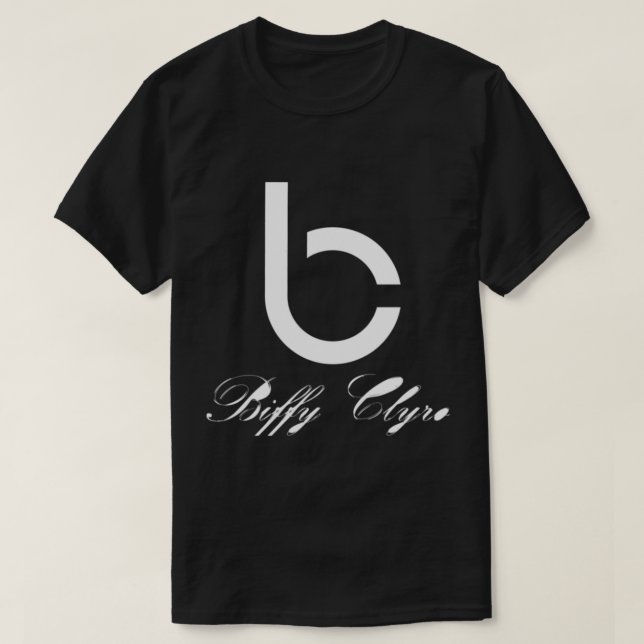Biffy Clyro-Logotyp T Shirt (Design framsida)