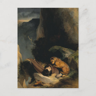 Bifogad av Edwin Henry Landseer Vykort