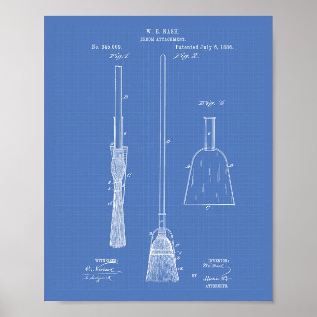 Bifogad fil 1886: Patentbild Poster (Framsidan)
