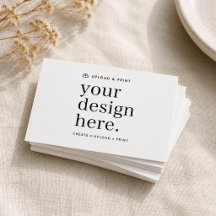 Bifogad kort - Din design uppladdning