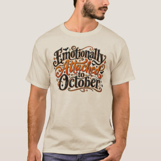 Bifogad till Oktober unisex t-shirt