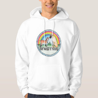 Bifrost brukar logotypen på tröja hoodie