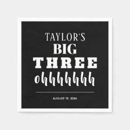 BIG 30ÅRS FÖDELSEDAG PARTY PAPPERSSERVETT