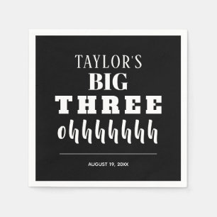 BIG 30ÅRS FÖDELSEDAG PARTY PAPPERSSERVETT