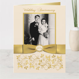 BIG 50-årsjubileum Foto Gäst Signeringskort Kort