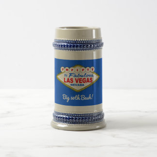 Big 50th Birthday Las Vegas Mug Sejdel
