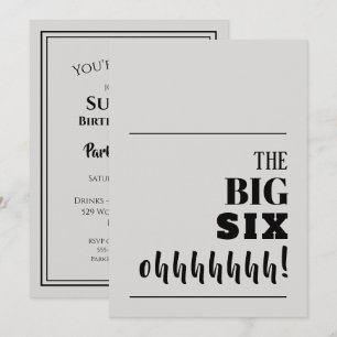 BIG 60-dagarsinbjudningar