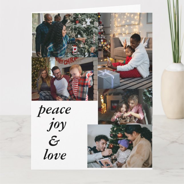 Big, 8.5" x 11" Folded Greeting Card Kort (Framsida)