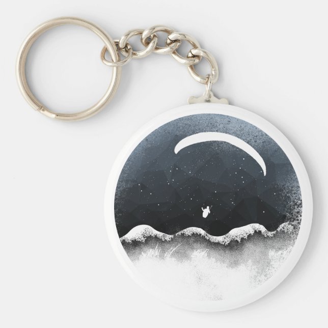 "Big Adventure Paragliding" Nyckelring (Framsidan)