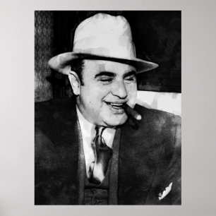 BIG AL CAPONE - PROHIBITION GANG CHEF POSTER