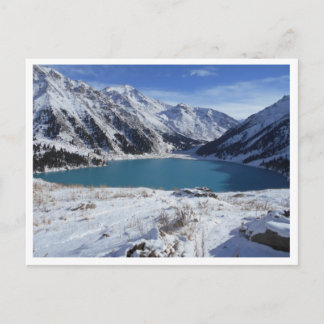 Big Almaty Sjö vykort