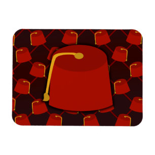 Big and Little Fez-festival Magnet