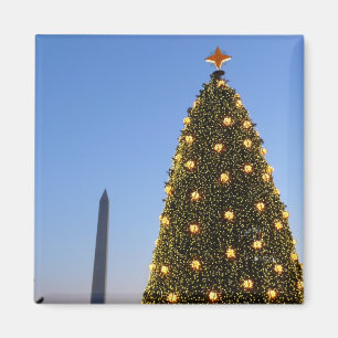 Big and Little Julgranar II Helgdag in DC Magnet