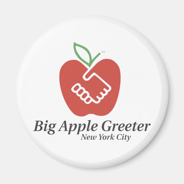 Big Apple Greeter, Inc. Magnet (Framsidan)