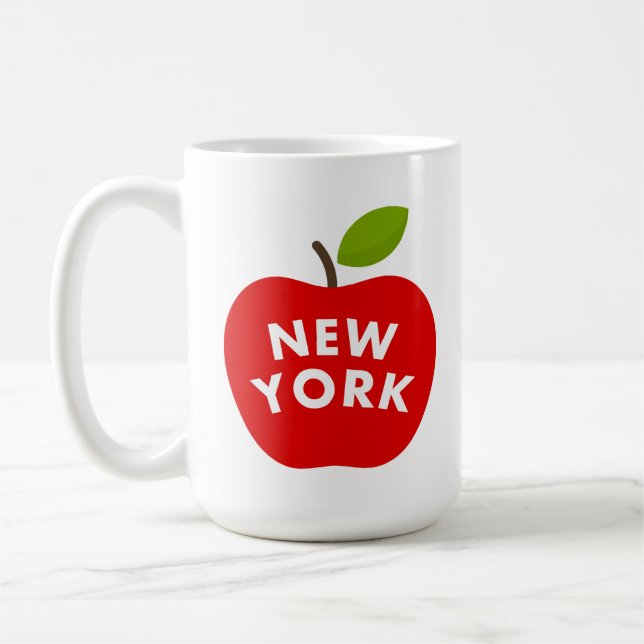 Big Apple, New York Kaffemugg (Vänster)