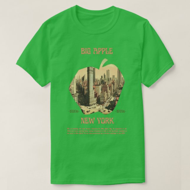 Big Apple T Shirt (Design framsida)