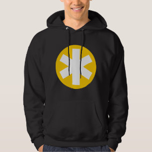 Big Asterisk - Amber and White Sweatshirt