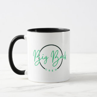 Big Back Crew Coffee Mugg (Grönt Font)