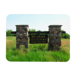 Big Bäck State Park, Iowa Magnet