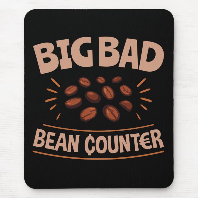 Big Bad Bean Counter Funny Accounting CPA Musmatta (Framsidan)