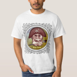 Big Bad Monkey Pirat T Shirt