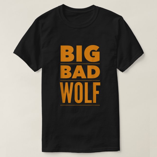 Big Bad Varg Funny Halloween T Shirt (Design framsida)