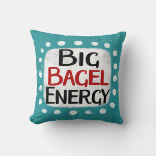 Big Bagel Energy Dekorativ kudde