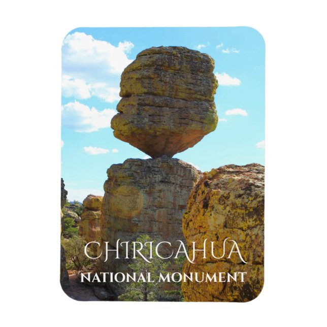 Big Balanced Sten, Chiricahua National Monument Magnet (Vertikal)