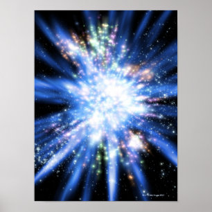 Big Bang från Rymden Poster
