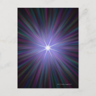 Big Bang, konceptuell datorgrafik. 2 Vykort