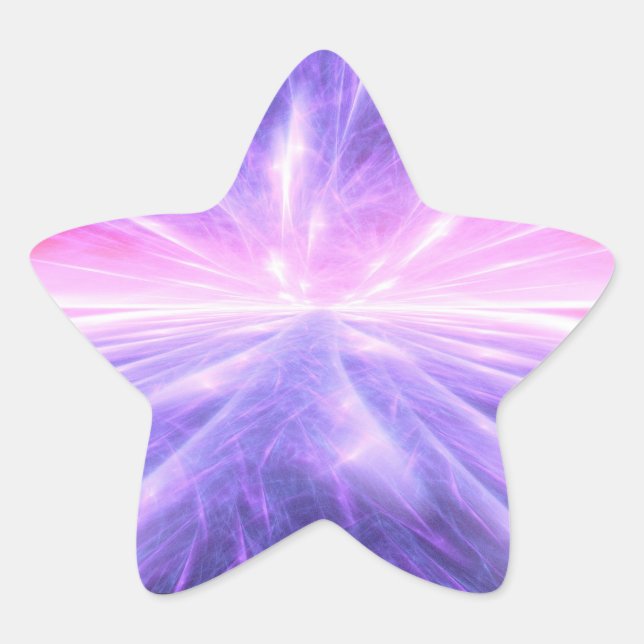 Big Bang Stjärnformat Klistermärke (Framsida)