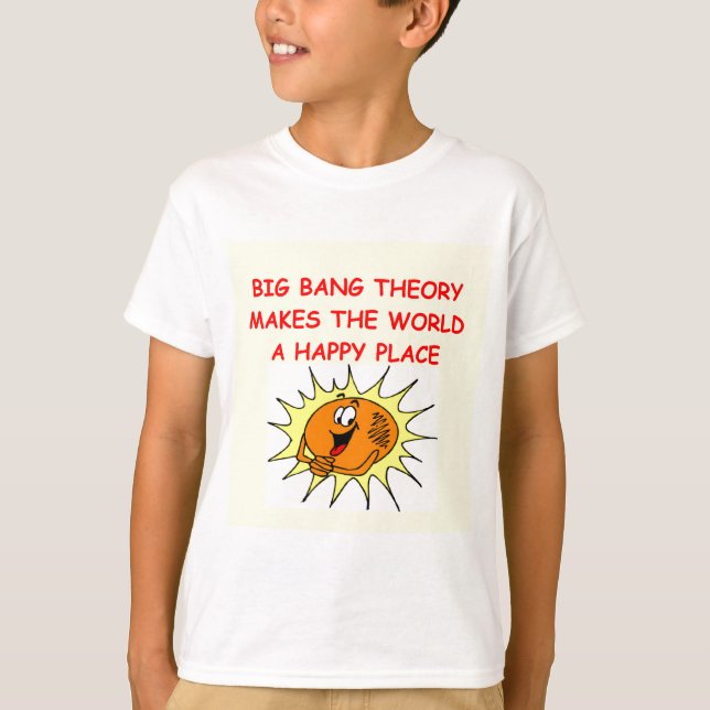 big bang-teori tee (Framsida)
