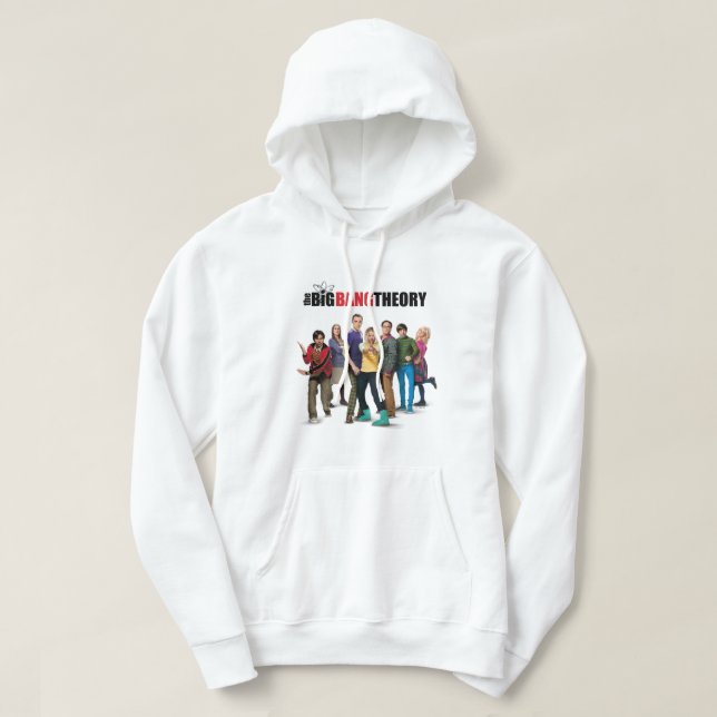 Big Bang-teoritecknen Hoodie (Design framsida)