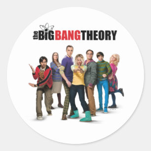 Big Bang-teoritecknen Runt Klistermärke