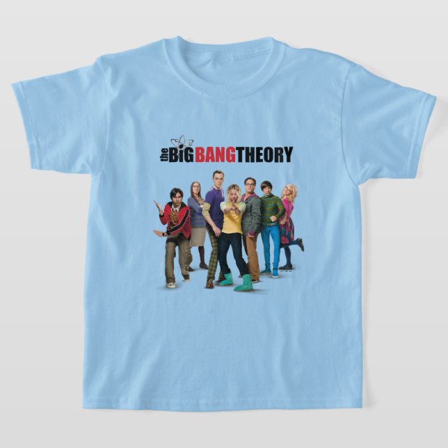 Big Bang-teoritecknen T Shirt (Laydown)