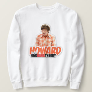 Big Bang Teory Howard Lång Ärmad Tröja