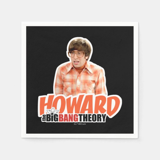 Big Bang Teory | Howard Pappersservett (Framsidan)