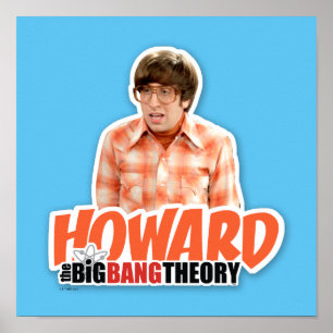 Big Bang Teory Howard Poster